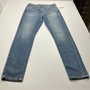 ETICA Giselle Mid Rise Organic‎ Denim Ankle Skinny Jean Womens Size 27 Blue NEW